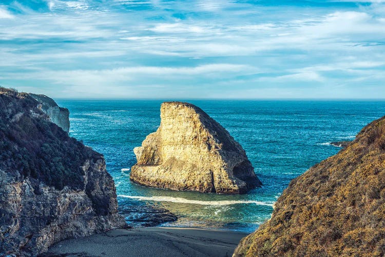 Shark Fin Cove Summer Morning