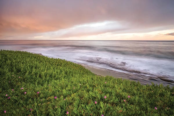 San Diego: Serene Winter Sunrise La Jolla Coast by Joseph S. Giacalone