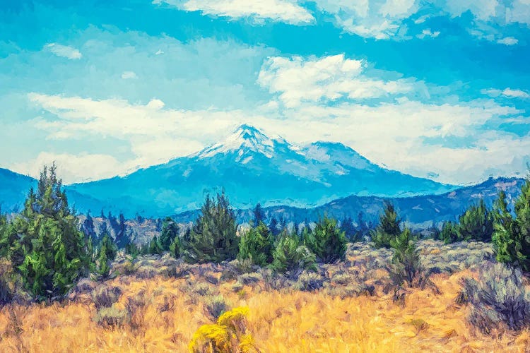 The Beauty Of Mount Shasta by Joseph S. Giacalone wall art