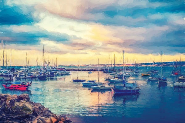 Monterey: The Colors Of A Monterey Bay Sunset by Joseph S. Giacalone