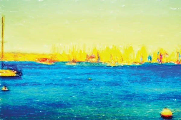 San Diego Skylines: Sailing On San Diego Harbor by Joseph S. Giacalone