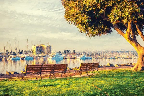 Harbors: The Best Seats Spanish Landing Park San Diego by Joseph S. Giacalone