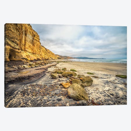 Torrey Pines State Beach Forever Canvas Print #JGL418} by Joseph S. Giacalone Canvas Wall Art