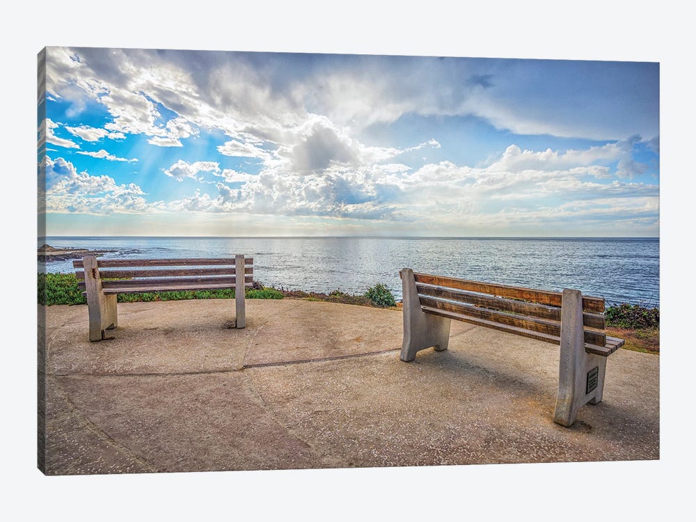 Heavenly Winter Day From La Jolla by Joseph S. Giacalone 1-piece Canvas Print
