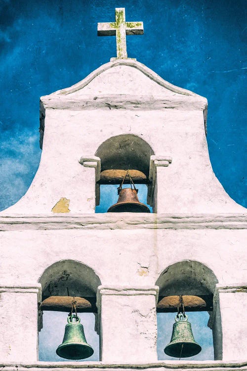 Mission Basilica San Diego De Alcalá Belltower by Joseph S. Giacalone wall art