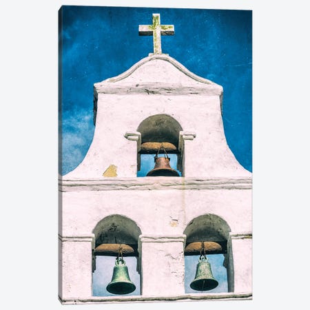 Mission Basilica San Diego De Alcalá Belltower Canvas Print #JGL438} by Joseph S. Giacalone Canvas Artwork
