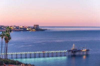 Scripps Pier On A December Morning by Joseph S. Giacalone framed wall art