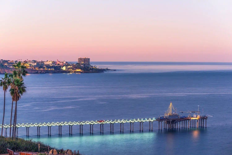 Scripps Pier On A December Morning by Joseph S. Giacalone wall art