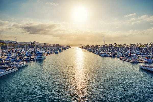Harbors: Nautical Morning At Dana Point Harbor by Joseph S. Giacalone