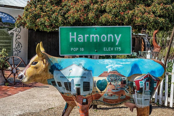 Novelty City Scenes: Hello From Harmony by Joseph S. Giacalone