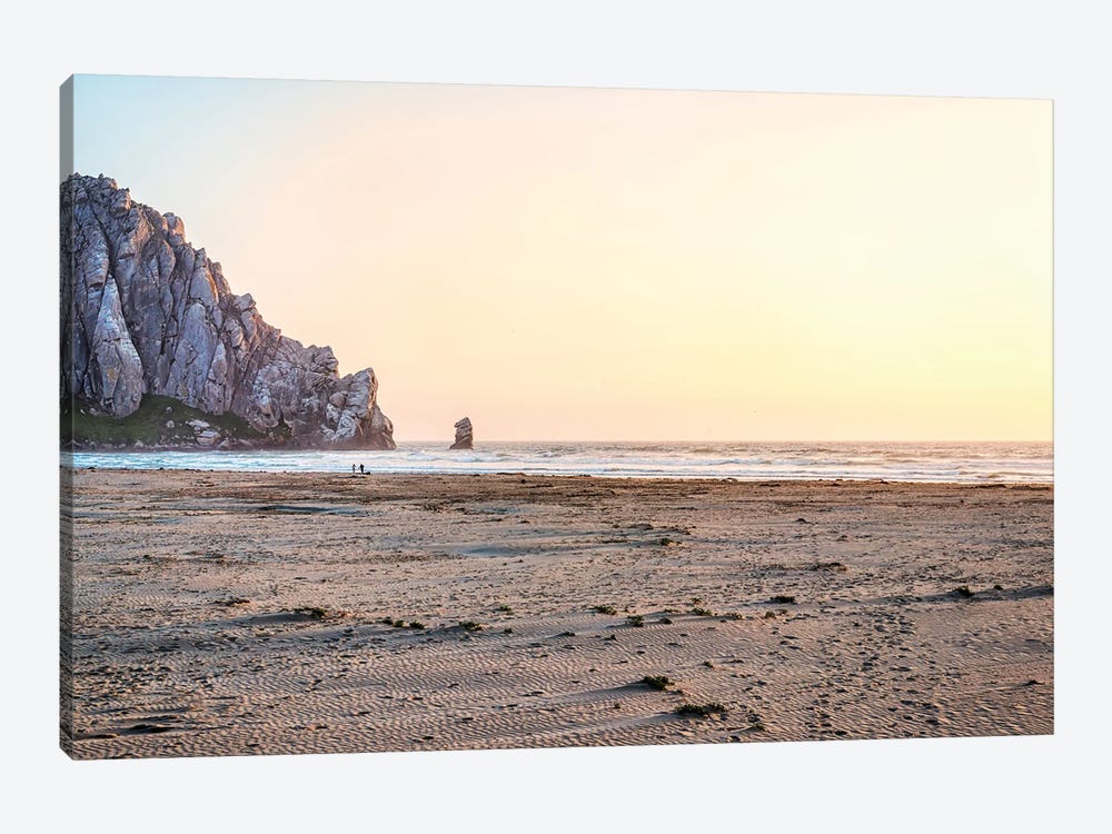 Morro Rock Beach Sunset by Joseph S. Giacalone 1-piece Canvas Wall Art