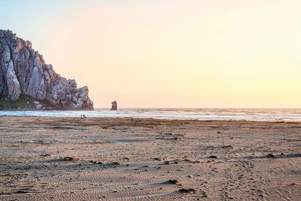 Morro Rock Beach Sunset