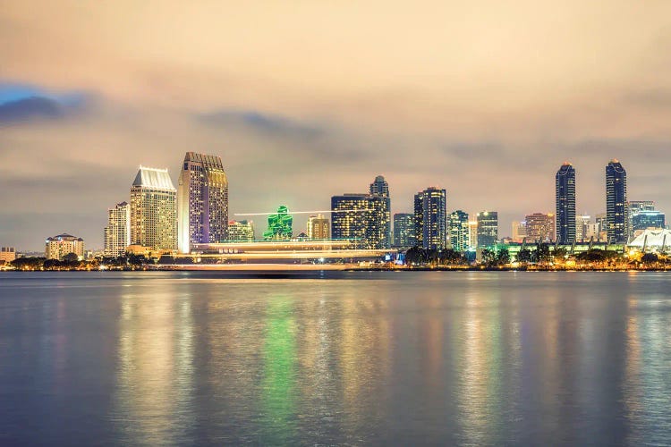 Lights Of The San Diego Skyline