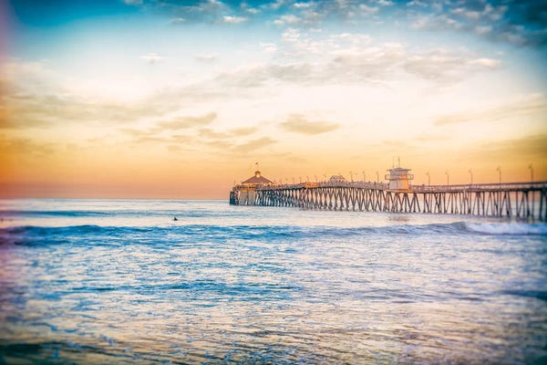 San Diego: An Imperial Beach Sunrise by Joseph S. Giacalone