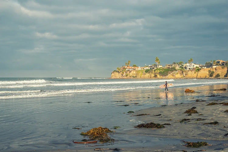 Tourmaline Beach Morning by Joseph S. Giacalone wall art