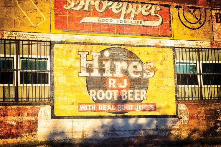 Dr. Pepper And Hires Root Beer by Joseph S. Giacalone wall art