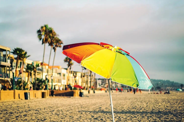 Summer Icon, Mission Beach San Diego California by Joseph S. Giacalone wall art