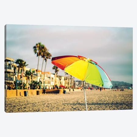 Summer Icon, Mission Beach San Diego California Canvas Print #JGL476} by Joseph S. Giacalone Canvas Art Print