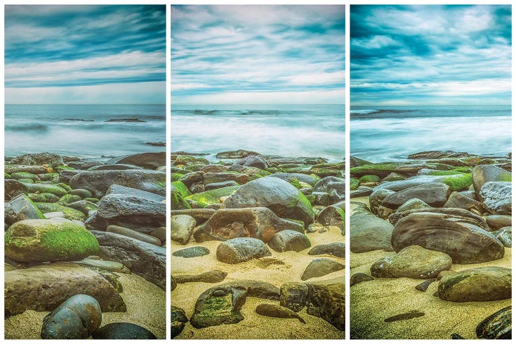 Shell Beach La Jolla Triptych