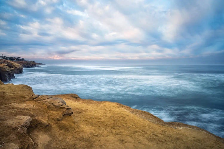Sunset Cliffs Winter Majesty by Joseph S. Giacalone wall art
