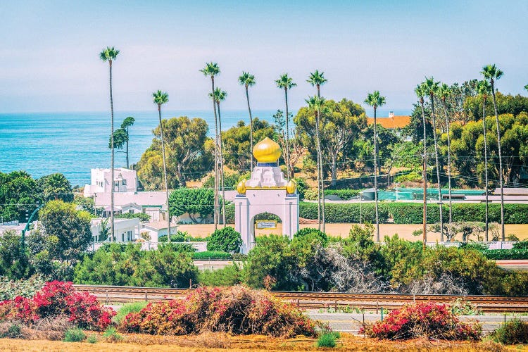 Looking Down On Encinitas California