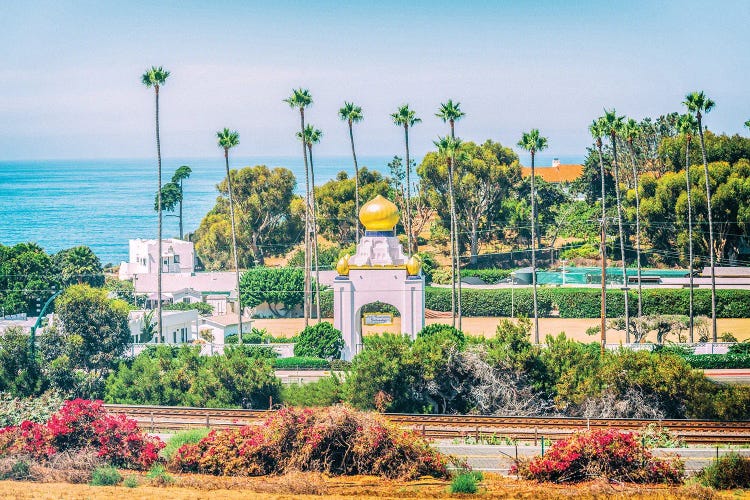 Looking Down On Encinitas California by Joseph S. Giacalone wall art