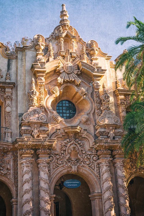 Casa Del Prado Building Vintage by Joseph S. Giacalone wall art
