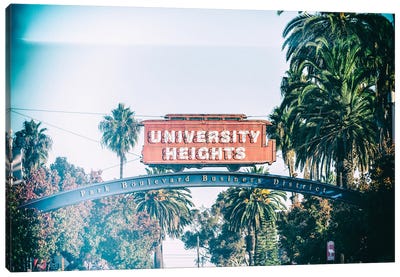 This Is University Heights Vintage Canvas Art Print - Joseph S Giacalone