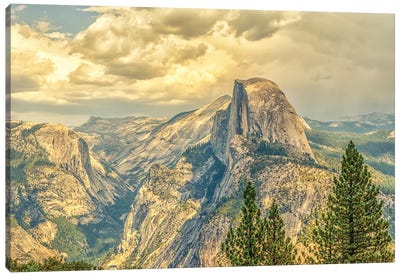 Half Dome Majesty Canvas Art Print - Hyperreal Photography