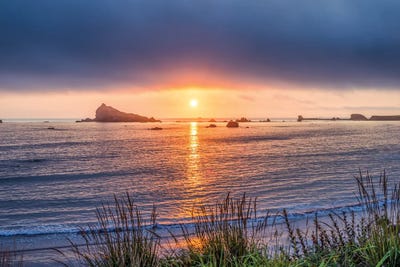 A Crescent City Sunset by Joseph S. Giacalone canvas print