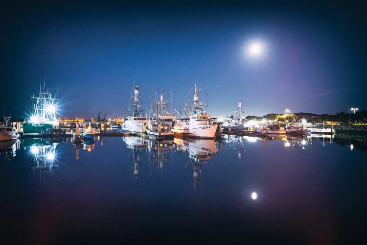 Night At Tuna Harbor San Diego California