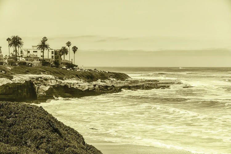 From Above Wipeout Beach Vintage