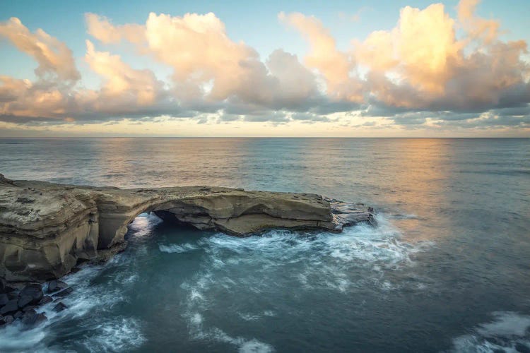 Heavenly Clouds At Sunrise Sunset Cliffs Natural Park