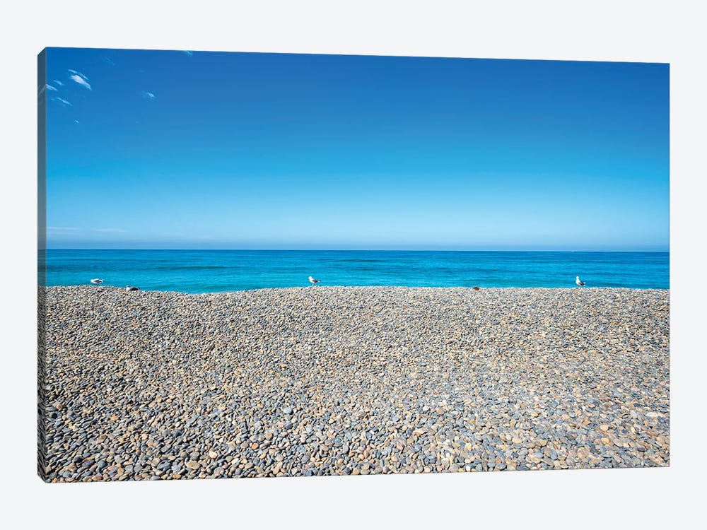 Stones And Blue Sky Carlsbad California by Joseph S. Giacalone 1-piece Canvas Art
