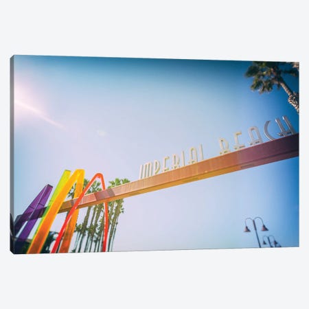 Looking Up At Imperial Beach Canvas Print #JGL591} by Joseph S. Giacalone Canvas Art Print
