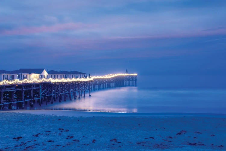 A Festive Crystal Pier San Diego California by Joseph S. Giacalone wall art
