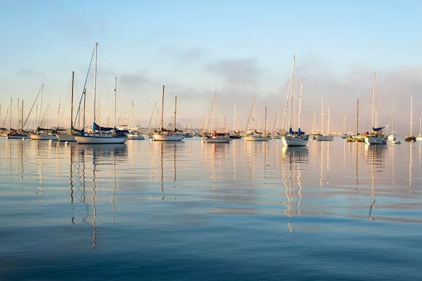 Serene Harbor Morning