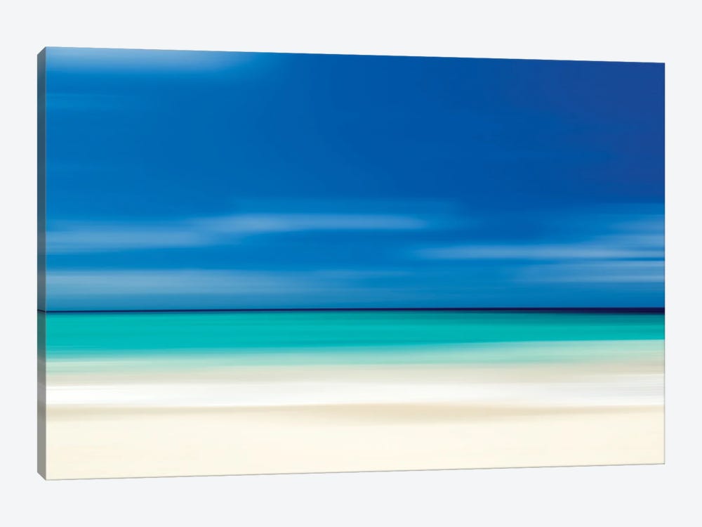 Coastal Serenity Coastal Abstract by Joseph S. Giacalone 1-piece Canvas Art Print