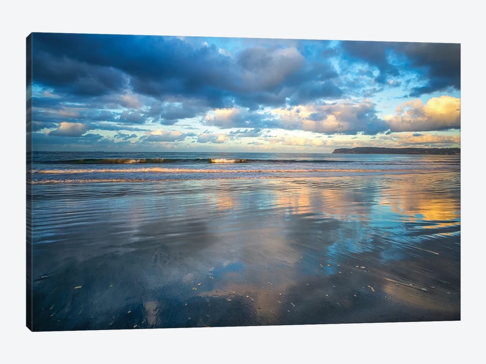 Reflections On Sand by Joseph S. Giacalone 1-piece Canvas Print