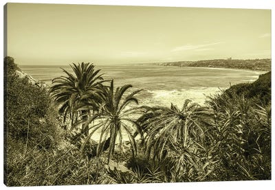 Classic Vibes La Jolla California Coastal Canvas Art Print - Joseph S Giacalone