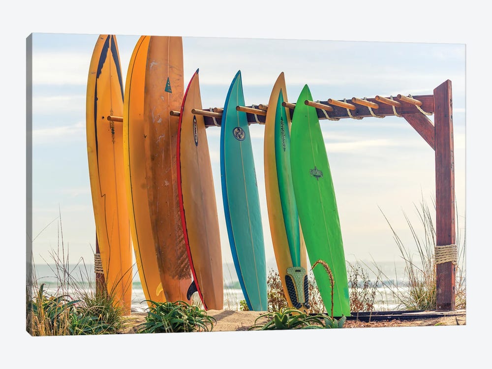 Surf Stand Coronado California by Joseph S. Giacalone 1-piece Canvas Art