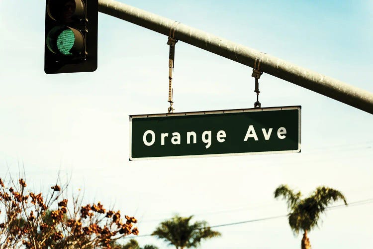 This Is Orange Avenue Coronado California