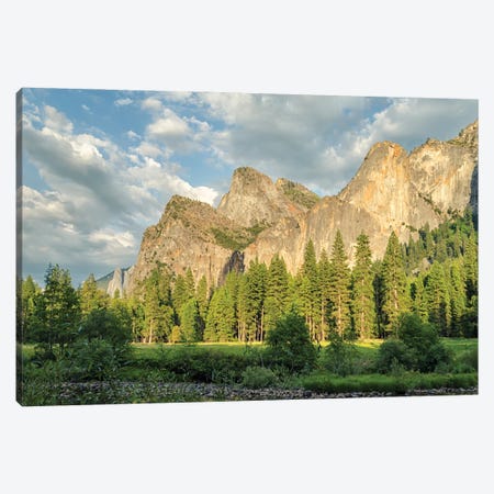 Serene Yosemite Valley Canvas Print #JGL672} by Joseph S. Giacalone Canvas Art