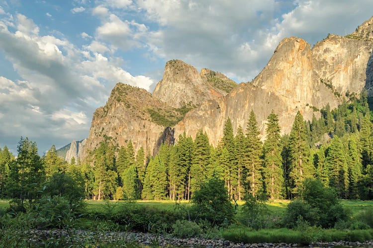 Serene Yosemite Valley