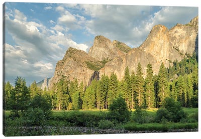 Serene Yosemite Valley Canvas Art Print - Yosemite National Park Art