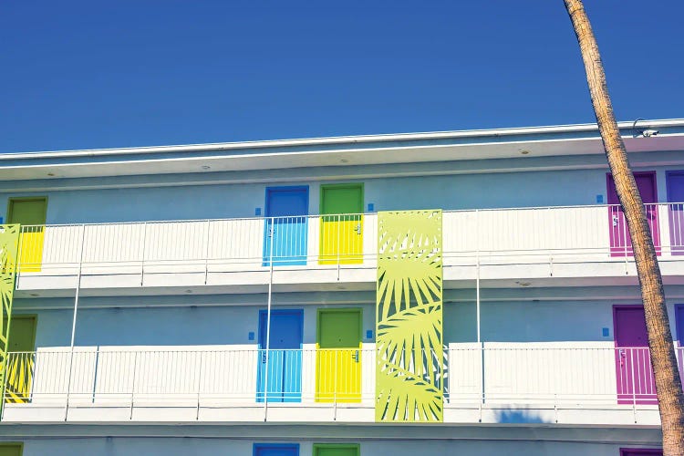 Colorful Saguaro Hotel by Joseph S. Giacalone wall art