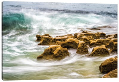 Part Of The Sea Canvas Art Print - Hyperreal Landscape Photography
