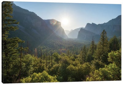 Yosemite Valley Glory Canvas Art Print - Yosemite National Park Art