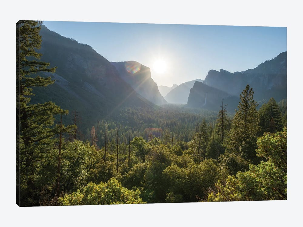 Yosemite Valley Glory by Joseph S. Giacalone 1-piece Canvas Wall Art