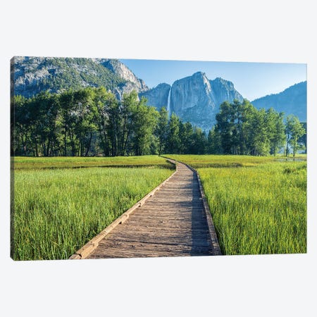 Morning Serenity Yosemite Valley Canvas Print #JGL726} by Joseph S. Giacalone Art Print